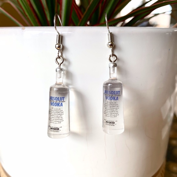 Vodka earrings!
